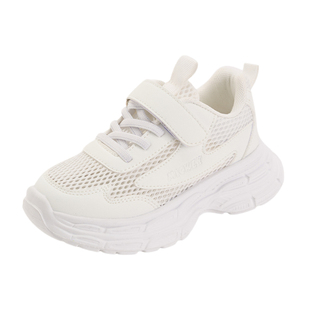 迪士尼女童运动鞋夏季网鞋透气轻便儿童鞋子女孩小白鞋减震跑步鞋