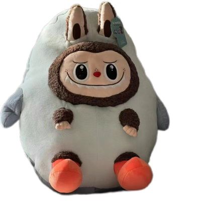 泡泡玛特超大labubu毛绒大鲨鱼