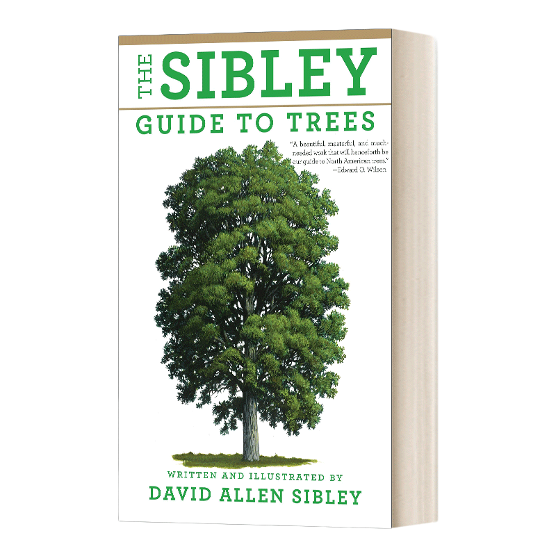英文原版 精装 The Sibley Guide to Trees 希波利手绘树木图鉴 精装 英文版 进口英语原版书籍