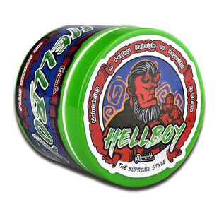 HELLBOY地狱男爵复古发油男蓬松保湿强力定型发泥发蜡膏美式前刺