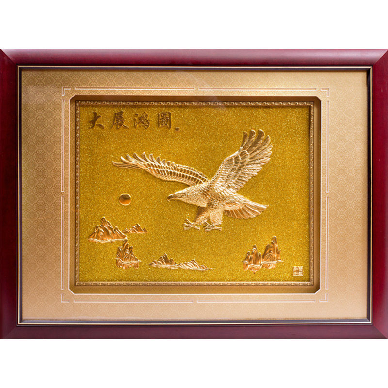 大展鸿图厦门漆线雕装饰画工艺品