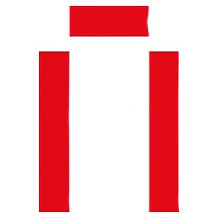 珠江空白铜版纸带白头加厚万年红对联纸不褪色红纸春联专用瓦当纸