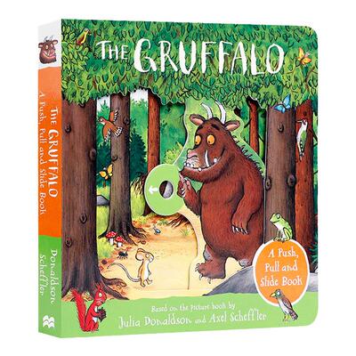 咕噜牛机关操作纸板书英文原版