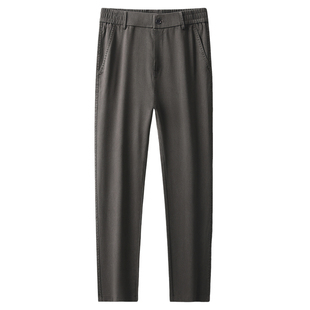 班尼路SK休闲裤男2025秋冬新款加绒加厚宽松直筒运动阔腿裤子男YS