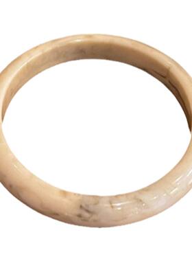 复古亚克力树脂素圈手镯