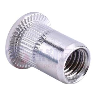 按斤304不锈钢平头拉铆螺母六角拉帽M34568-12加长短大头小沉头