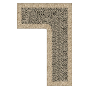 2026新款转角厨房地垫防滑防油可擦免洗l型吸油吸水地毯专用脚垫