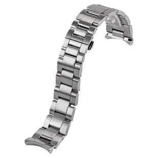 征途 适用于美度舵手钢带M005430A表链配件蝴蝶扣手表带刚链22mm