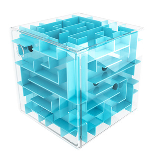 乐尔思大号3d立体迷宫球走珠4-6岁男孩8女儿童益智幼儿园玩具魔方