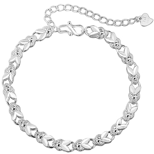 四叶草手链纯银999女款2025新款银饰轻奢小众精致高颜值生日礼物