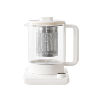 olayks立时梨花养生壶小型办公室多功能家用清川玻璃水壶花茶煮茶