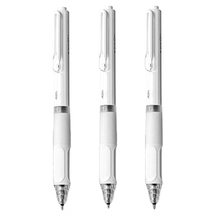 得力六边形战士直液笔考试自习室图书馆静音减震多握感速干双珠球ST头备考刷题政治数学考研考公用笔不累手