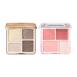 【店播闪赠】Judydoll橘朵光影氛围组合高光修容盘腮红盘玩趣眼影