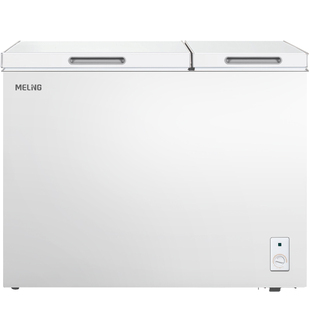 美菱220L小型双温家用大容量商用冷藏冷冻囤货冰柜以旧换新补贴