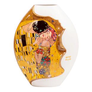 德国Goebel进口陶瓷花瓶吻艺术品高档客厅玄关卧室桌面摆件Klimt