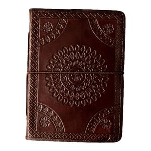 法国手工羊皮纸笔记本手账日记本复古高颜值创意礼物礼盒皮革本