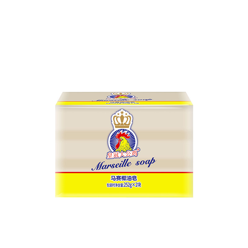 皇冠大公鸡252g*2块椰油皂