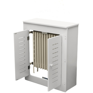 分水器遮挡柜卫生间防水地暖阀门遮挡罩暖气片罩子水表装饰箱定制