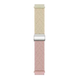 适用vivowatch3表带watch2新款gt1/2双拼色watch1代卡扣尼龙编织vivo智能手表46mm亲肤男42mm女款非原装替换