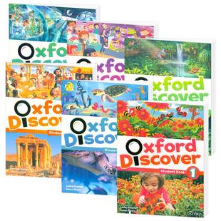 【自营】正版进口图书原版英文牛津探索发现Oxford Discover教材123456级课本练习册牛津少儿教材小学英语Oxford Discover Grammar
