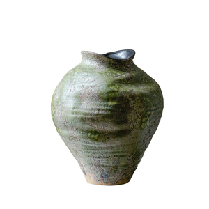 复古做旧陶瓷花瓶客厅插花摆件