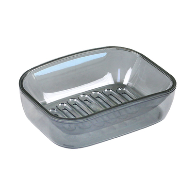 肥皂盒大号双层沥水透明香皂架