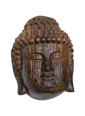 沉水老料柬埔寨沉香雕刻如来吊坠