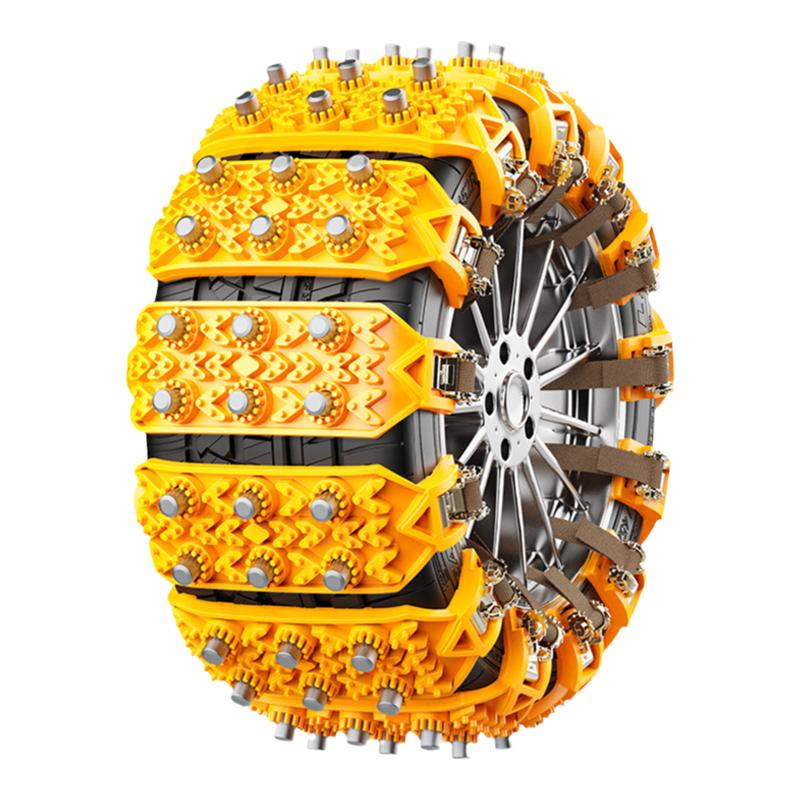 汽车轮胎防滑链冬季雪地新型橡胶不伤胎神器轿车suv面包车通用型