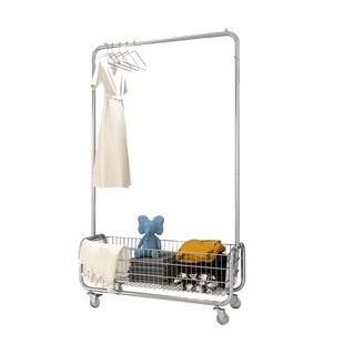 衣架落地卧室隔夜衣服收纳衣帽架轻奢移动家用衣架置物架晾挂衣架