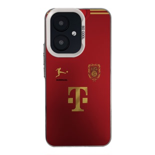 拜仁125周年球衣适用于荣耀Magic5Pro手机壳4死忠200新款300彩银X60足球X90GT磁吸X70防摔保护套