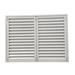 定制铝合金双开门百叶窗单开门百叶门电表箱门消防栓检修门暖气罩