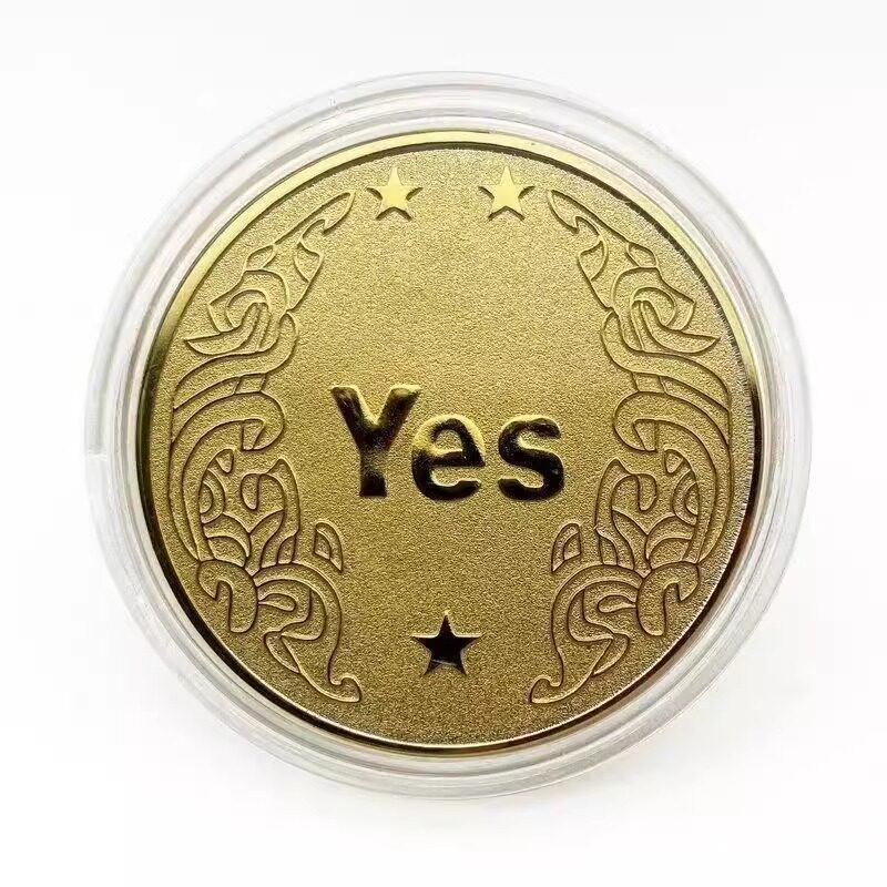 YESNO好运币小众高级礼物硬币