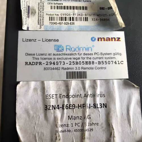议价Manz控制器RADPR-294873-25B05E88-B适用