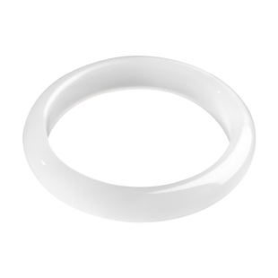 清玉缘纯天然白月光玛瑙手镯女款荔枝冻玉髓冰种正品玉镯子高冰透