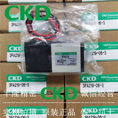 CKD电磁阀3PB3PA1104JA3PA119-M53PA2103PA219-06-E2-P-3
