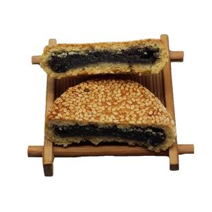 五黑芝麻饼传统代餐糕点重庆麻饼独立小包装零食老式芝麻饼一整箱