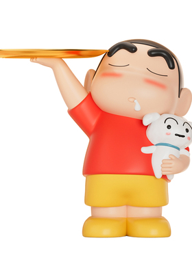 蜡笔小新客厅桌子装饰品收纳摆件