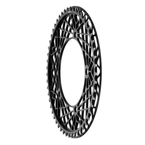 VXM折叠车单盘片130BCD公路车53T 56T 58T自行车山地车镂空护牙盘