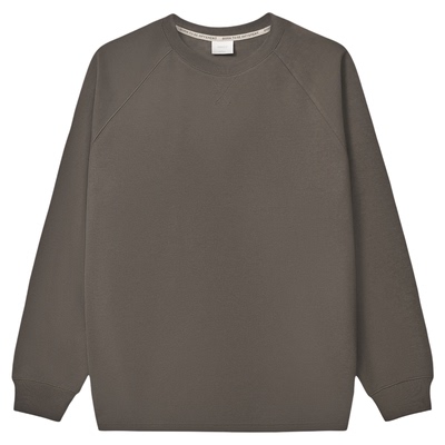 GWIT重磅磨毛纯色打底衫长袖T恤