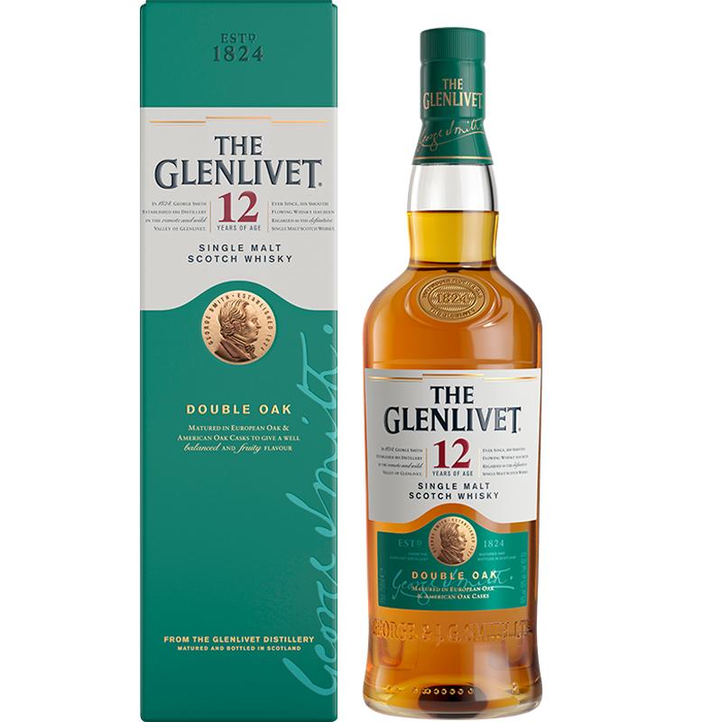 glenlivet格兰威特12年陈酿单一麦芽苏格兰威士忌700ml洋酒烈酒