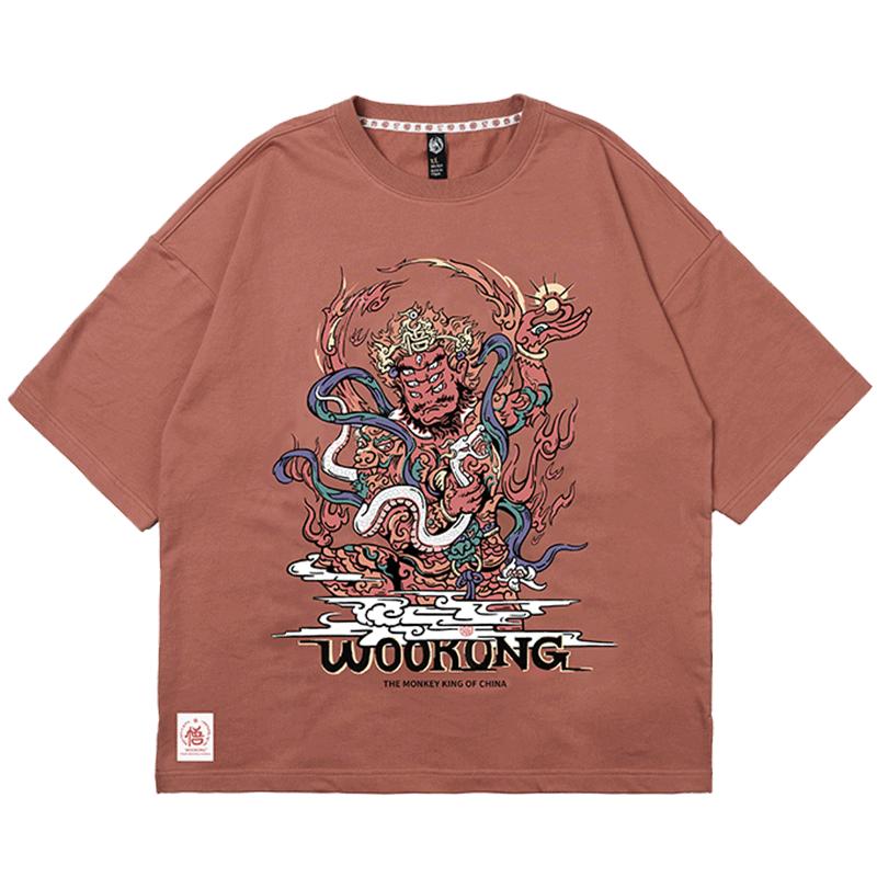 wookongT恤四大天王系列女落