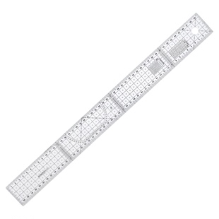 服装放码尺60cm多功能尺子直尺曲线尺制版制衣专用打版尺设计工具