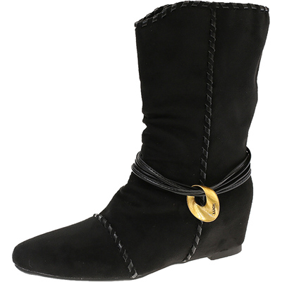 永希女鞋小个子洋气靴子