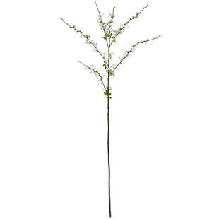 高档多叉雪柳枝仿真花假花摆设客厅名宿餐桌样板间摆花仿生花装饰