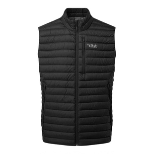 代购rab男保暖背心防风保暖防水羽绒背心立领无袖轻量MICROLIGHT