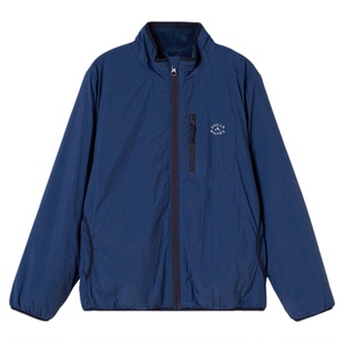 【绒绒软壳外套】棉叔叔女童冬新学院风立领夹克户外加绒保暖男童