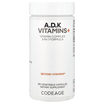 Codeage维生素A.D.K多种复合维生素胶囊支持骨骼健康机体抵抗能力