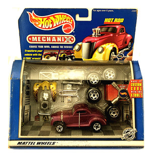 Hot Wheels风火轮改装吉普车雪佛兰合金车 拼装变形玩具车