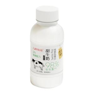 九峰牧场甜牛奶咖啡伴侣拿铁咖啡专用奶咖啡牛奶液态奶208ml*12瓶