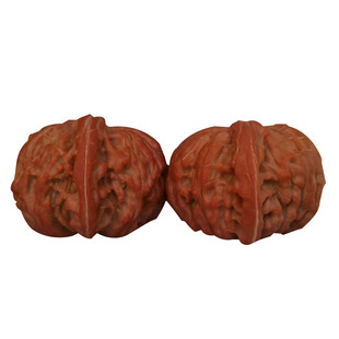 老树南疆石磨盘狮子头文玩核桃野生红皮一物六图宫灯精品闷尖正男